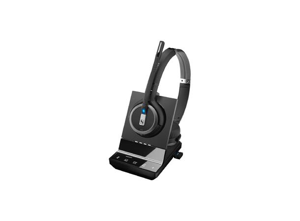 EPOS Impact SDW 5066 PC, telefon, mobil Stereo hodesett med USB & 3,5mm jack 