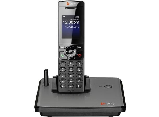 POLY VVX D230K DECT IP phone KIT, POE Trådløs telefon 