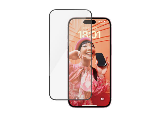 PanzerGlass IP 15/16 Passer til iPhone 15/16 