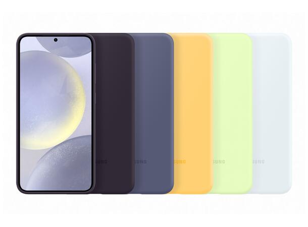 Samsung S24+ Silikondeksel Gul Passer til Samsung S24+ 