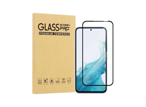 iiglo Galaxy A54 5G Skjermbeskytter Herdet glass, enkel montering 