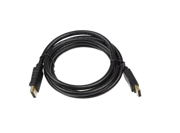 Displayport cable 1m Black v1.4, 4K at 120Hz, 8K at 60Hz, 3D video 