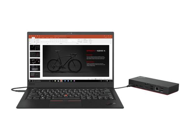 Lenovo ThinkPad Universal USB-C Dock USB-C 90W/65W PD, 3+2 USB-A, 1xUSB-C 