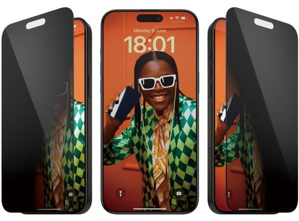 PanzerGlass Privacy IP 15 Pro Max Passer til iPhone 15 Pro Max 
