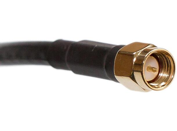 Antennekabelpakke 2 stk. HDF195, 10m SMA-han/SMA-hun (sammenfestede kabler) 