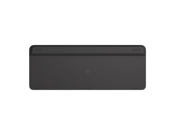 Logitech K580 Slim Multi-Enhet Keyboard Unifying, bluetooth, kompakt og lydløst 