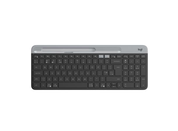 Logitech K580 Slim Multi-Enhet Tastatur Unifying, bluetooth, kompakt og lydløst 