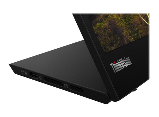 Lenovo ThinkVision M15 15.6inch 15,6" 16:9 Bærbar skjerm, UBC-C 
