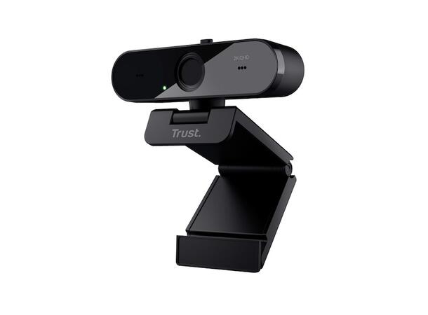 Trust TW-250 ECO QHD Webcam 2560x1440, USB 2.0, 30 fps, auto focus 