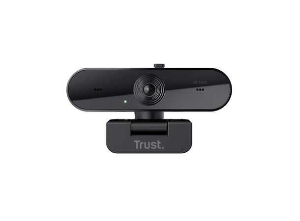 Trust TW-250 ECO QHD Webcam 2560x1440, USB 2.0, 30 fps, auto focus 