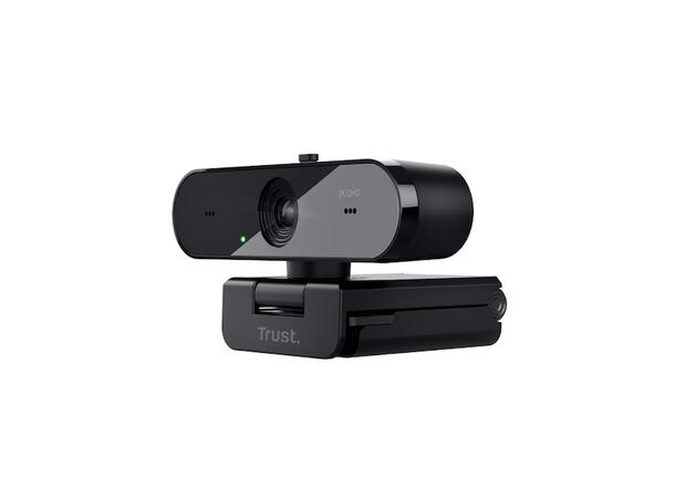 Trust TW-250 ECO QHD Webcam 2560x1440, USB 2.0, 30 fps, auto focus 