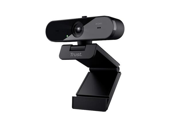 Trust TW-250 ECO QHD Webcam 2560x1440, USB 2.0, 30 fps, auto focus 