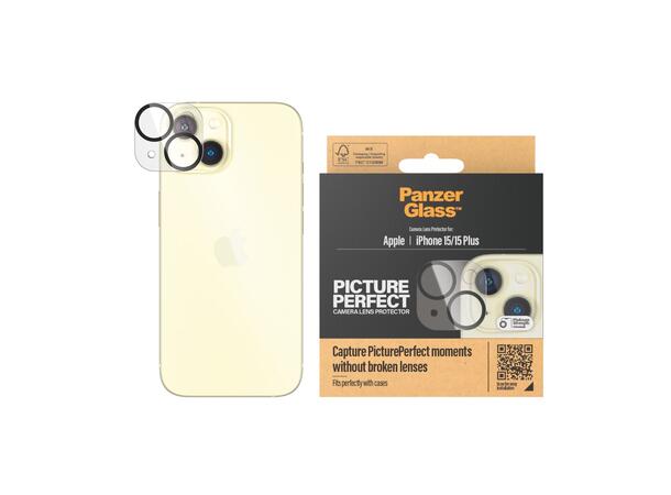 PanzerGlass CP iPhone Linsebeskytter 15/15 Plus 